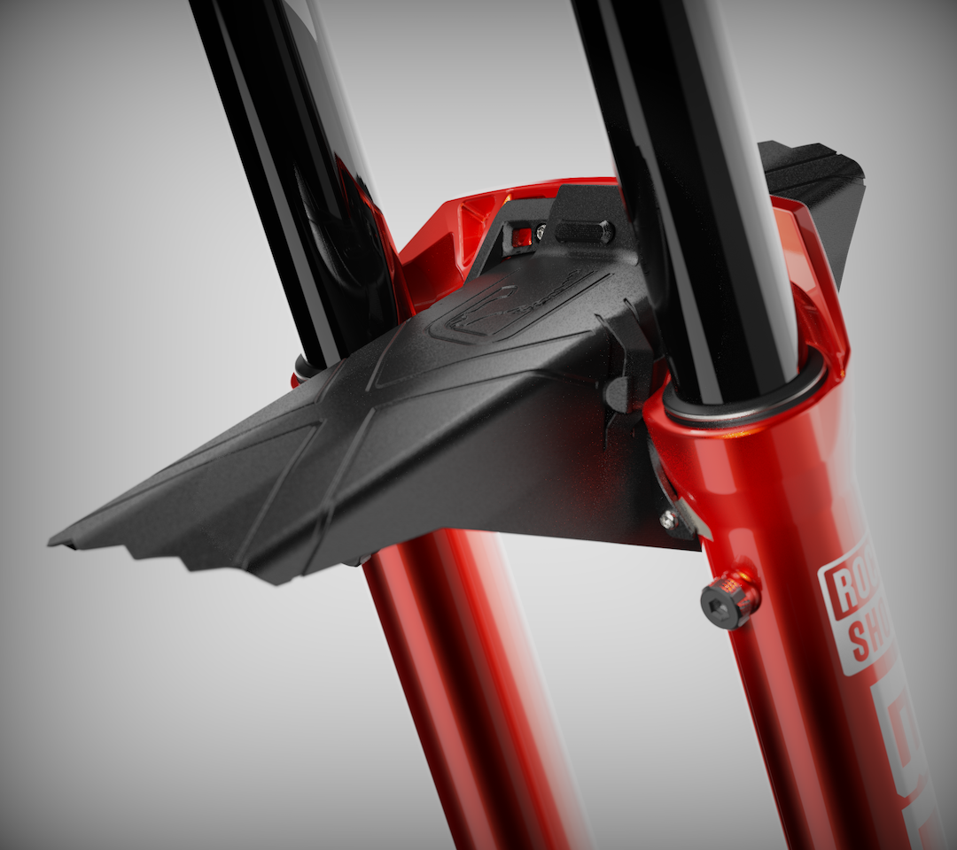 BOQSSER - Bolt On, Quick Swap Mudguard for the 2024 RockShox